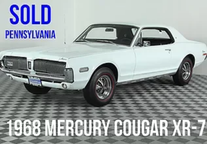 1968 mercury cougar