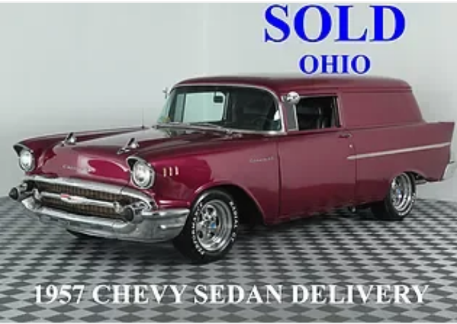 1957 chevrolet delivery
