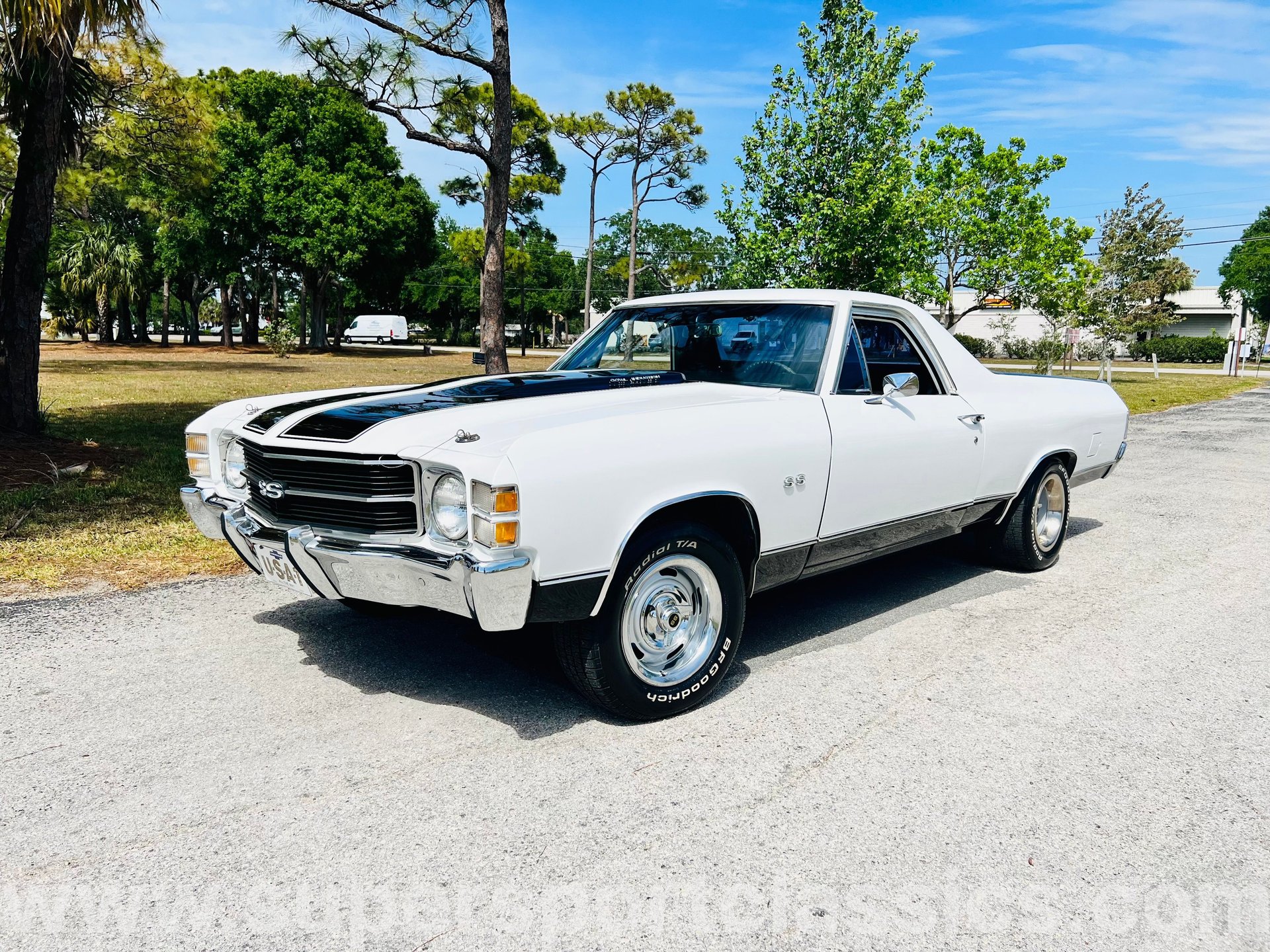 thumbnail interactive-video image 1 of 1970-1972 Chevy El Camino Wheel Well Molding Set – Dynacorn – New 1 of 6