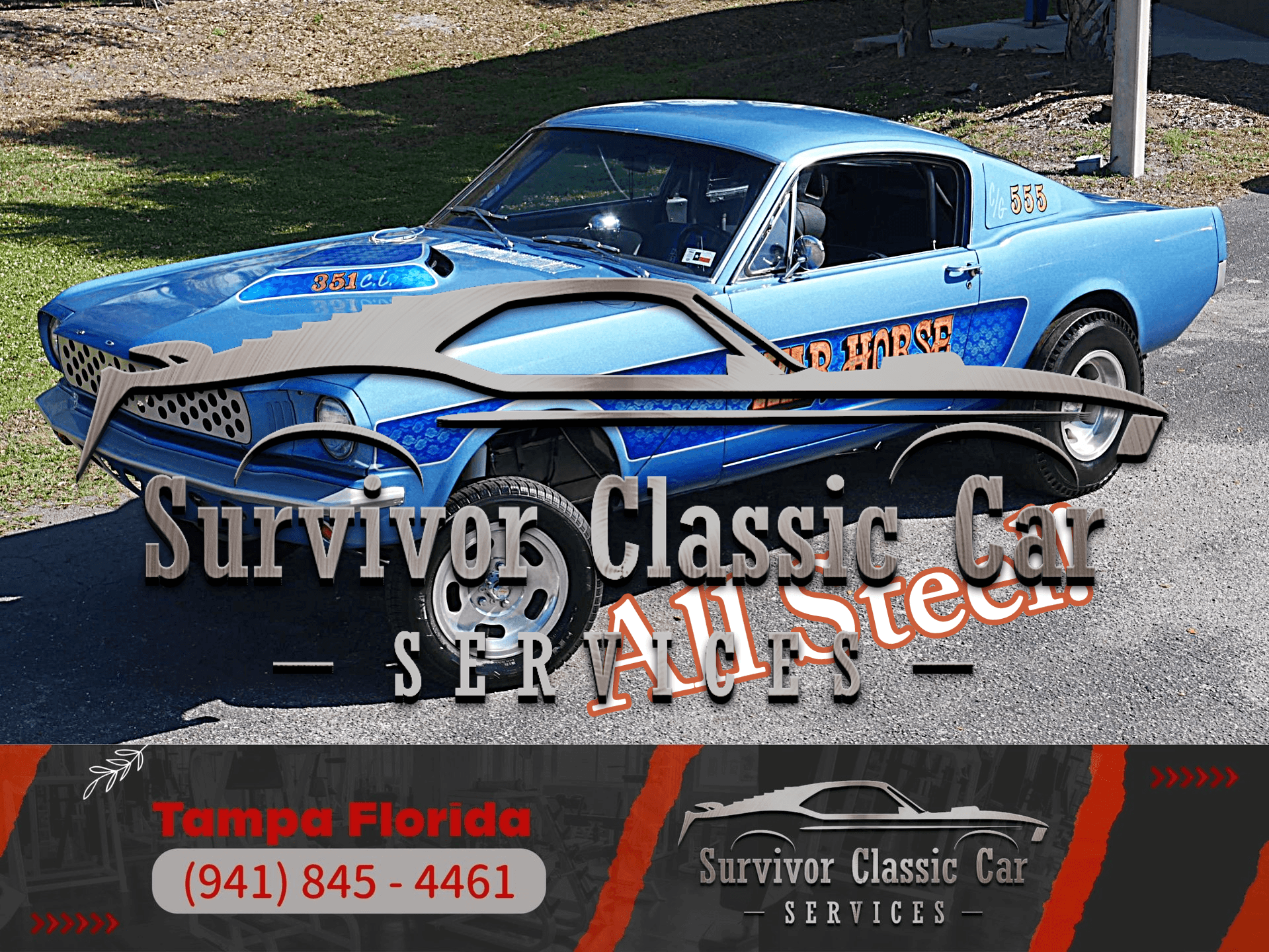 1966 ford mustang fastback gasser