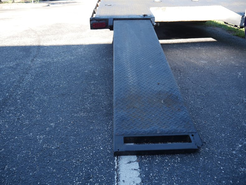 1984 Hodges Custom 2 Car Open Trailer 4