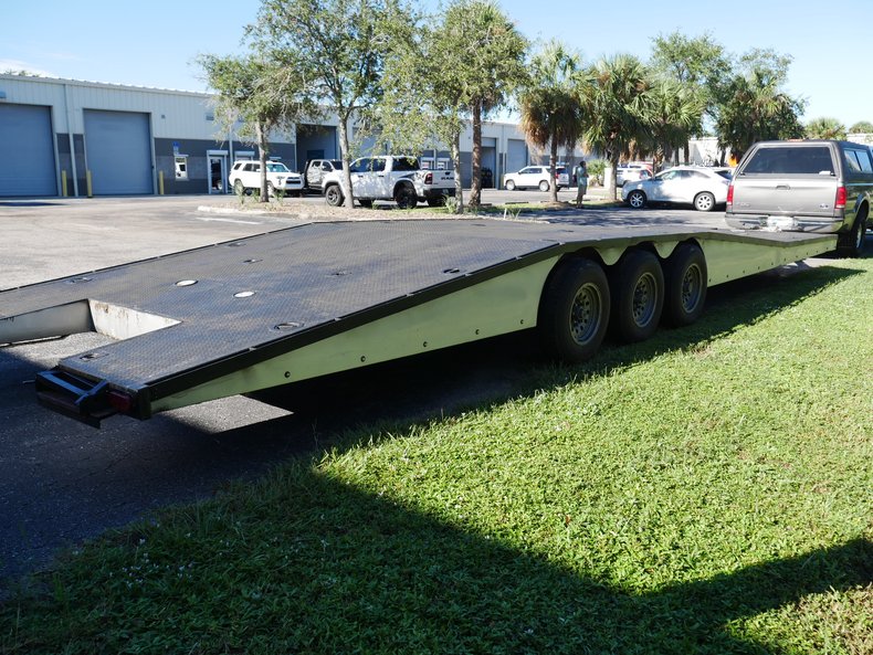 1984 Hodges Custom 2 Car Open Trailer 9