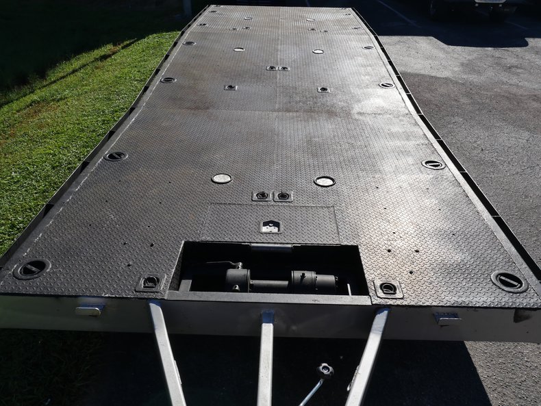 1984 Hodges Custom 2 Car Open Trailer 8