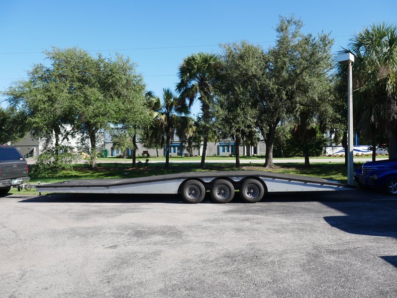 1984 Hodges Custom 2 Car Open Trailer 12