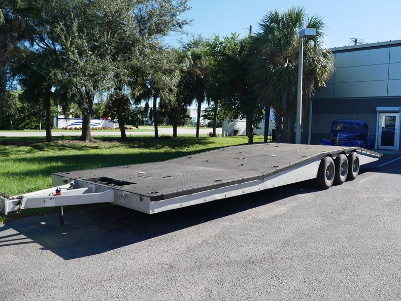 1984 Hodges Custom 2 Car Open Trailer 10