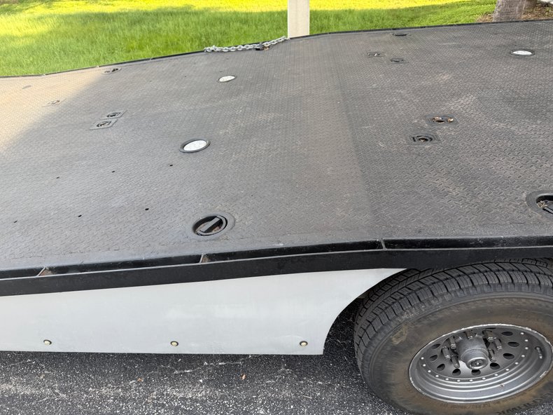 1984 Hodges Custom 2 Car Open Trailer 23