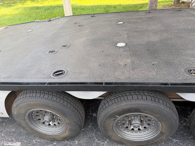 1984 Hodges Custom 2 Car Open Trailer 27