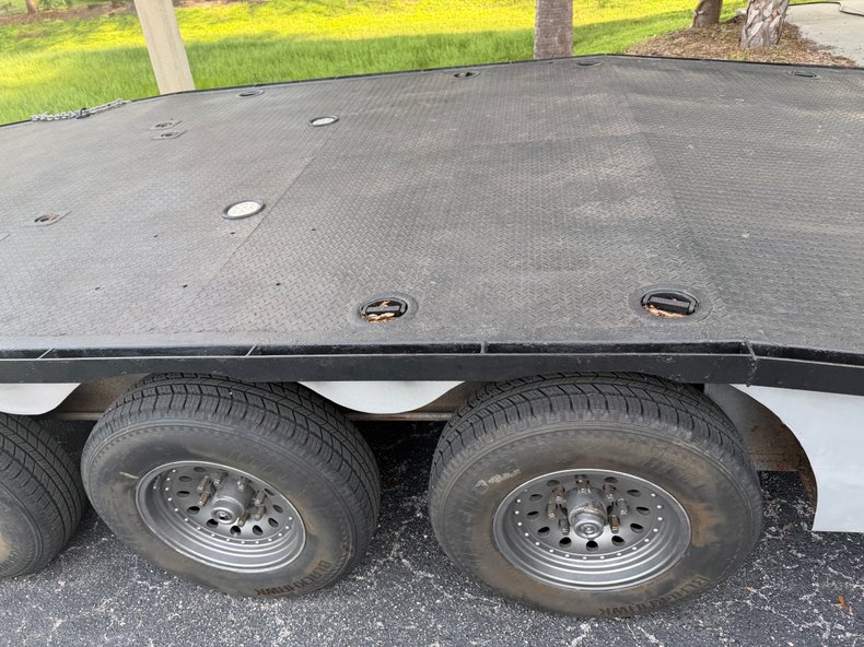 1984 Hodges Custom 2 Car Open Trailer 30