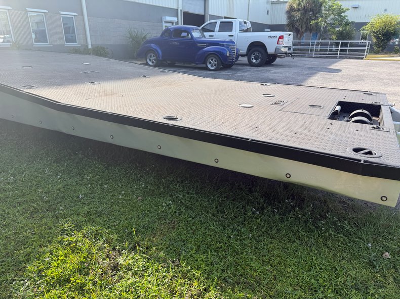 1984 Hodges Custom 2 Car Open Trailer 31