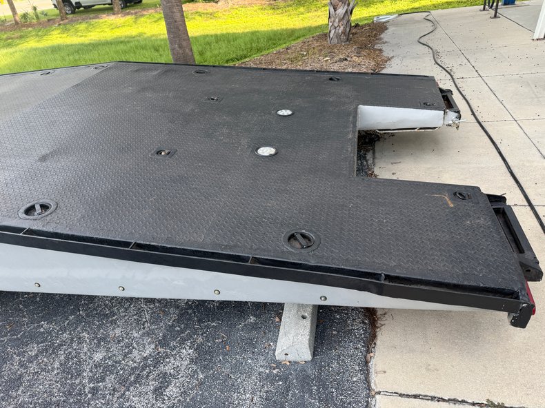 1984 Hodges Custom 2 Car Open Trailer 34