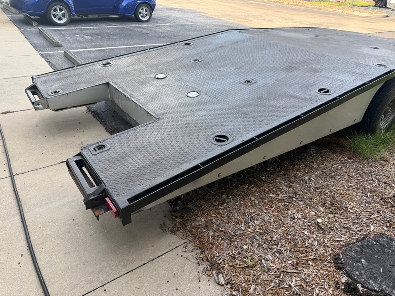 1984 Hodges Custom 2 Car Open Trailer 36
