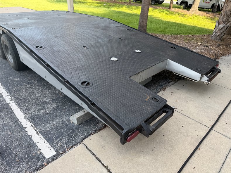 1984 Hodges Custom 2 Car Open Trailer 39