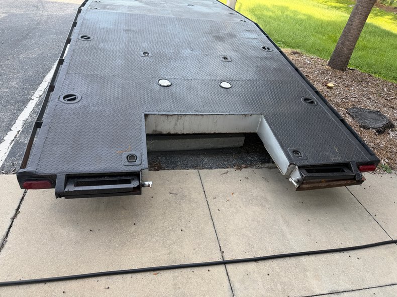 1984 Hodges Custom 2 Car Open Trailer 41