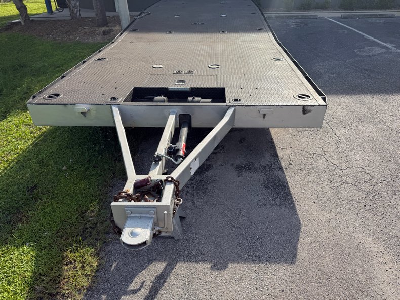 1984 Hodges Custom 2 Car Open Trailer 43