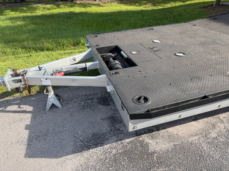 1984 Hodges Custom 2 Car Open Trailer 44