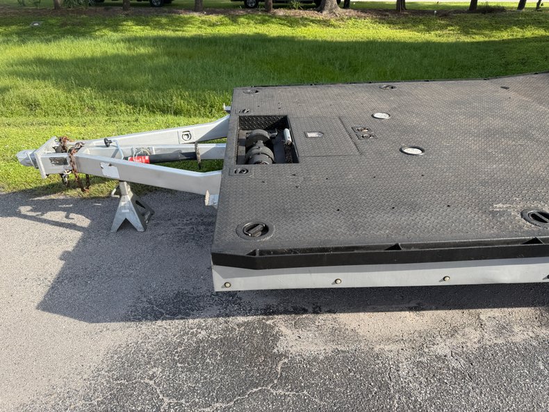 1984 Hodges Custom 2 Car Open Trailer 45