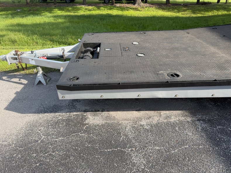 1984 Hodges Custom 2 Car Open Trailer 46
