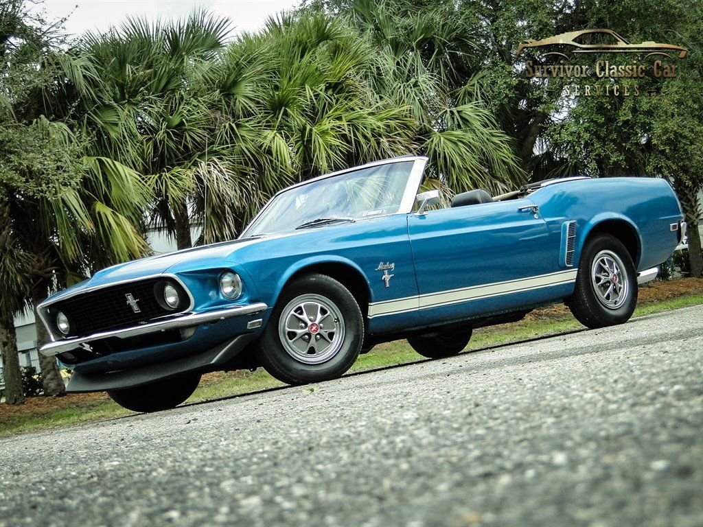 1969 ford mustang convertible