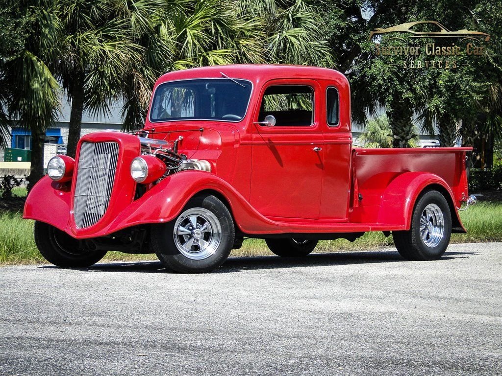 1935 ford pickup 5 window truck