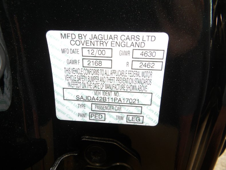 2001 Jaguar XKR 50