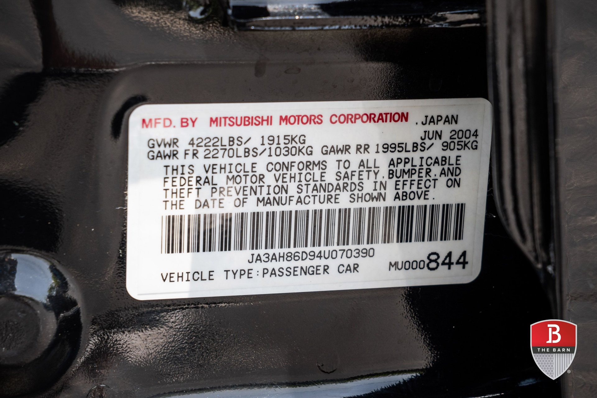 2004 mitsubishi lancer evolution viii