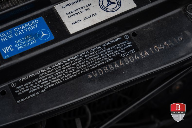 For Sale 1989 Mercedes-Benz 560 SL