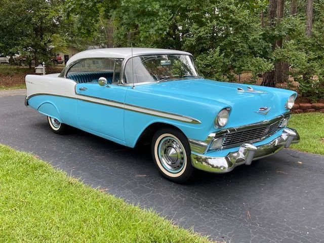 1956 chevrolet bel air sport coupe