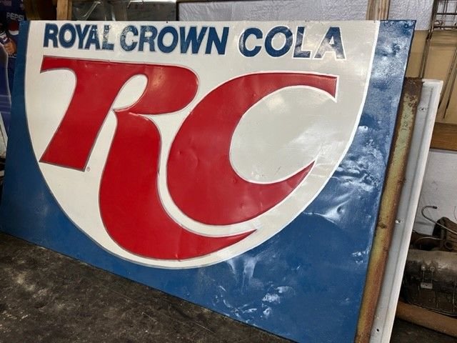 Collectible item rc cola 6 sign