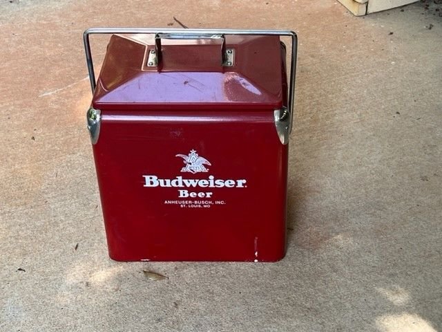 Auction  Collectible Item Budweiser Cooler