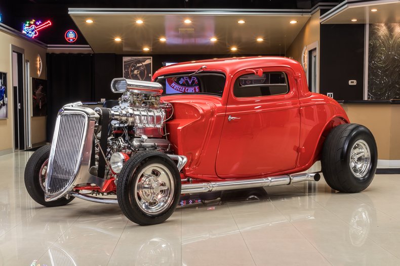 1934 Ford 3-Window Coupe Street Rod for sale #78695 | MCG