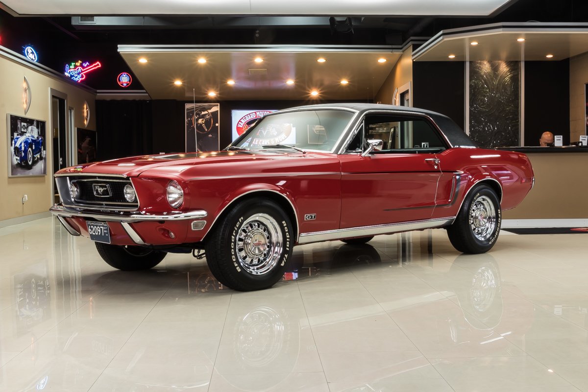 1968 ford mustang s code coupe