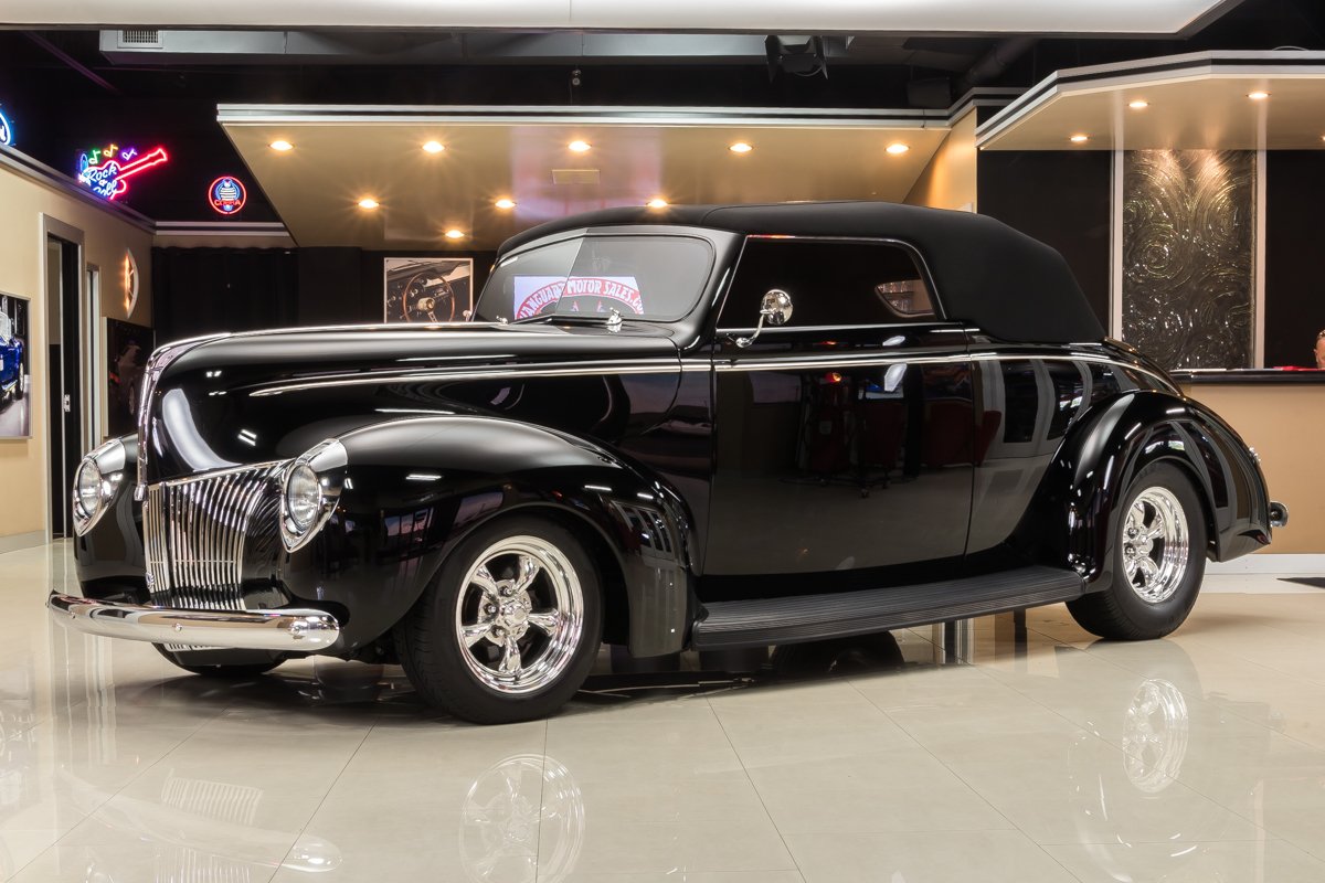 1940 ford deluxe cabriolet street rod