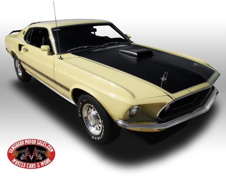 1969 ford mustang fastback r code 428cj