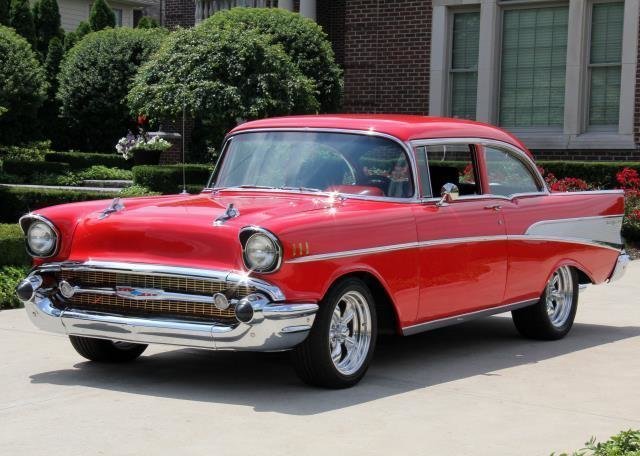 1957 chevrolet bel air watch video