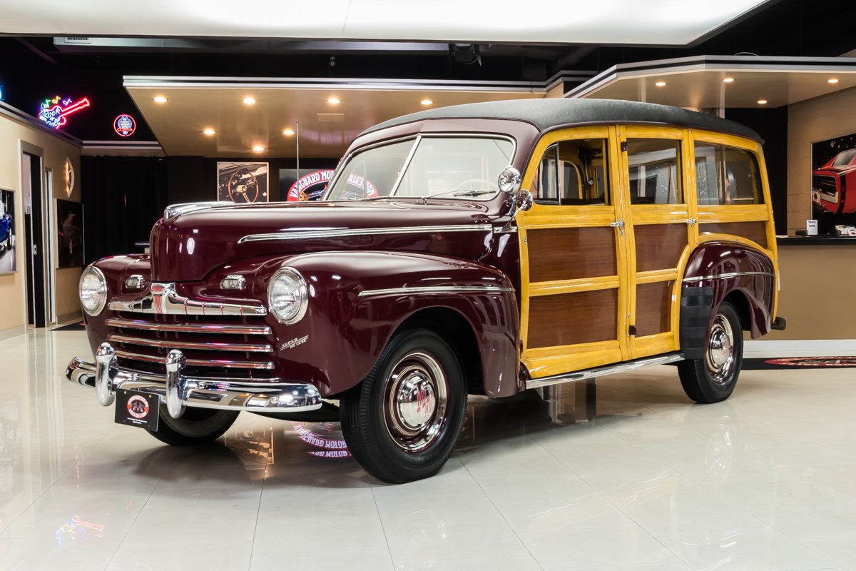 1947 ford super deluxe woody wagon
