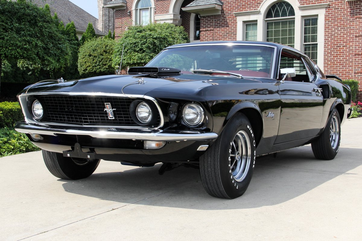 1969 ford mustang fastback r code
