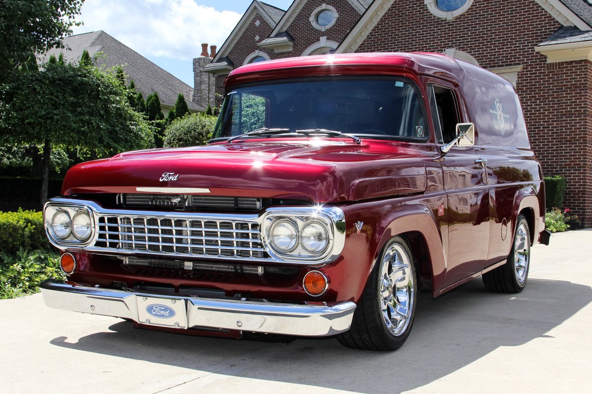 1958 ford f100 panel truck
