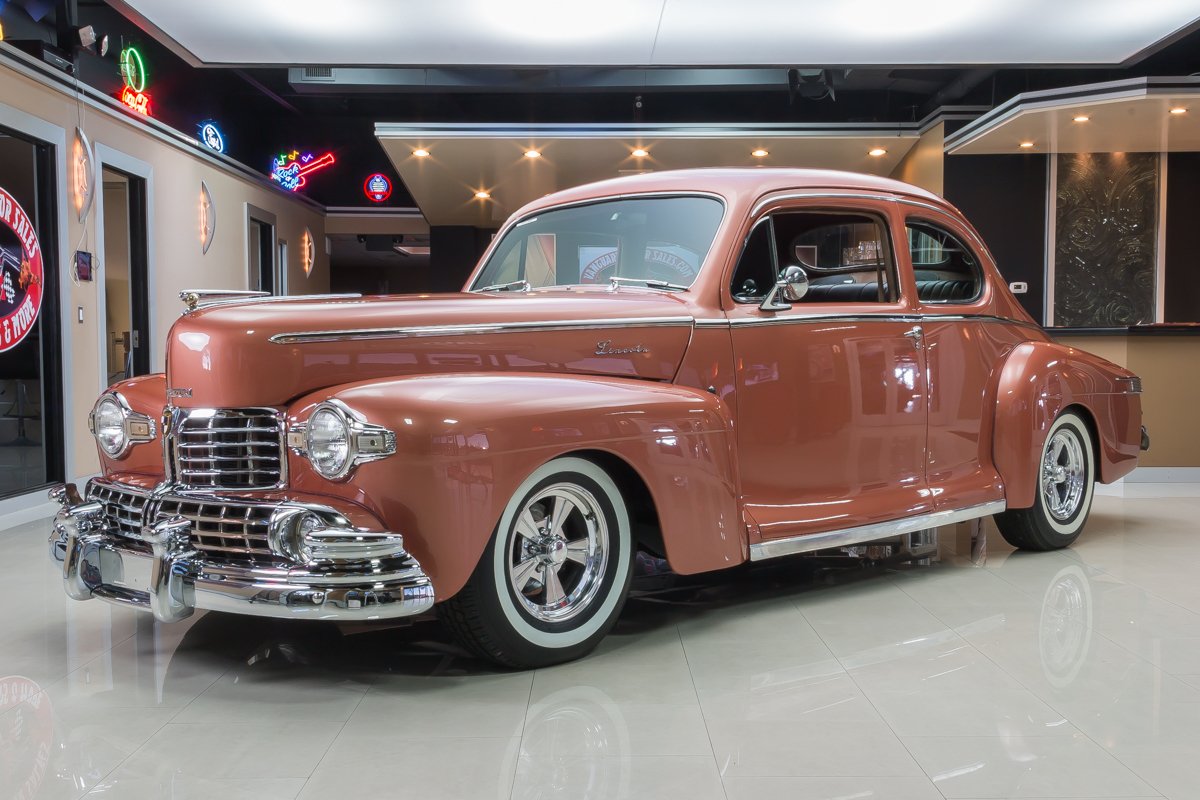 1947 lincoln coupe street rod