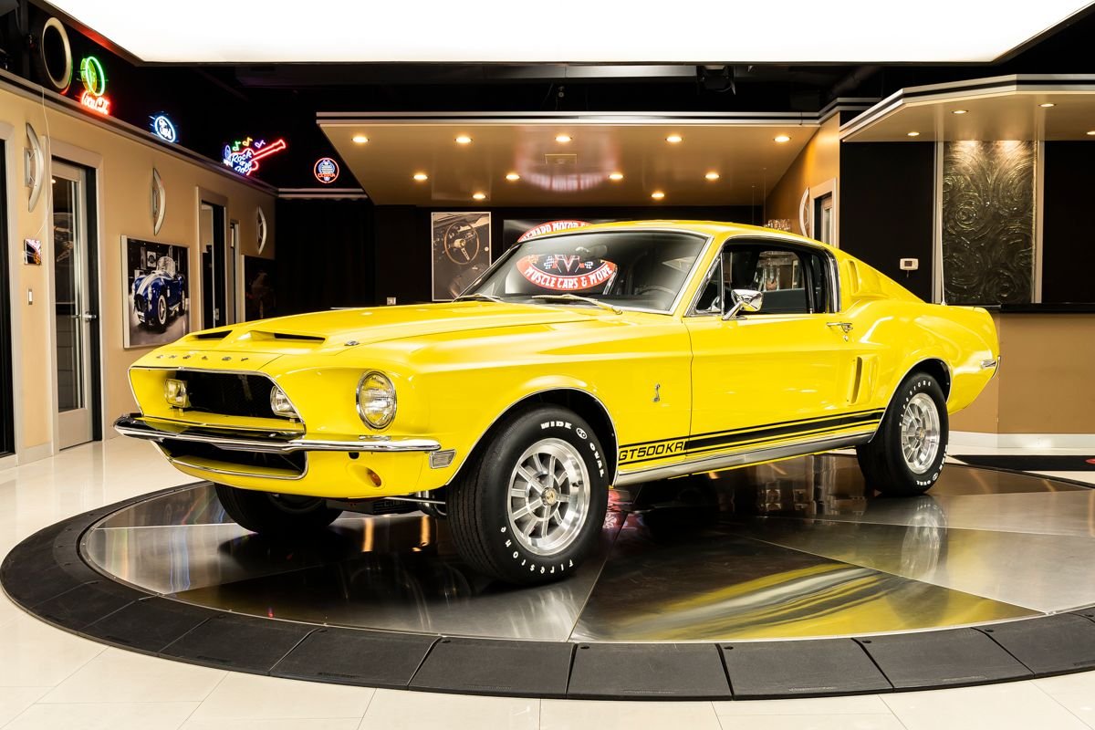 1968 ford mustang fastback shelby gt500kr
