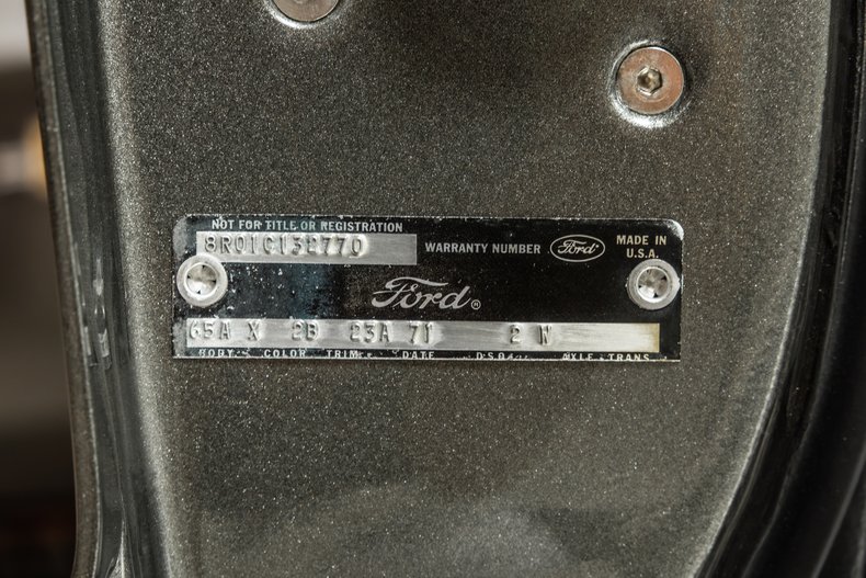 1968 Ford Mustang 101