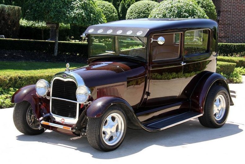 1929 ford model a sedan street rod