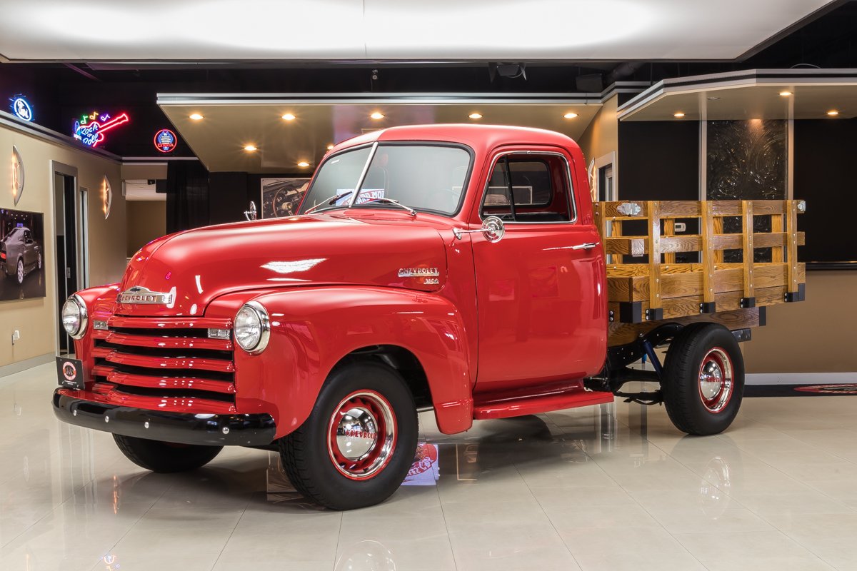 1951 chevrolet 3100 stake bed pickup