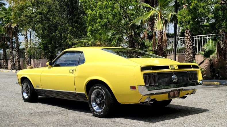 3465  Ed | 1970 Ford MUSTANG MACH 1 FASTBACK | Vintage Car Collector