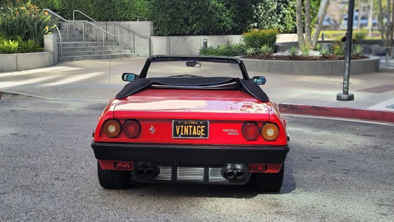 3714 ED | 1985 Ferrari MONDIAL CABRIOLET | Vintage Car Collector