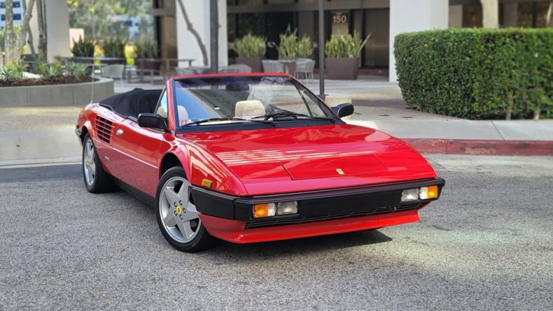 3714 ED | 1985 Ferrari MONDIAL CABRIOLET | Vintage Car Collector