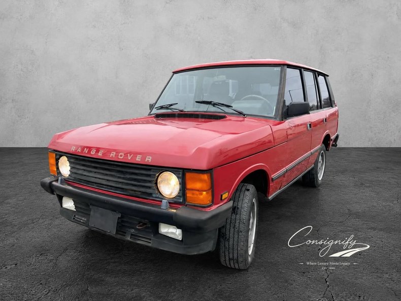 1988 land rover range rover classic