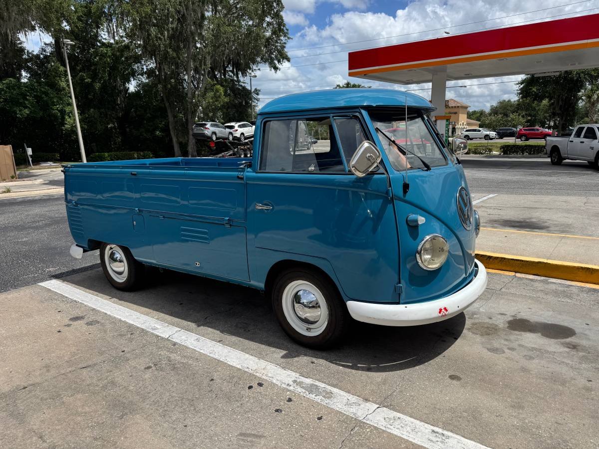 1961 volkswagen type 2 single cab split window pickup