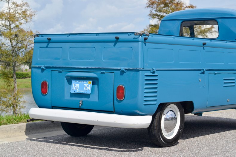 For Sale 1961 Volkswagen Type 2 Single Cab Split Window Pickup