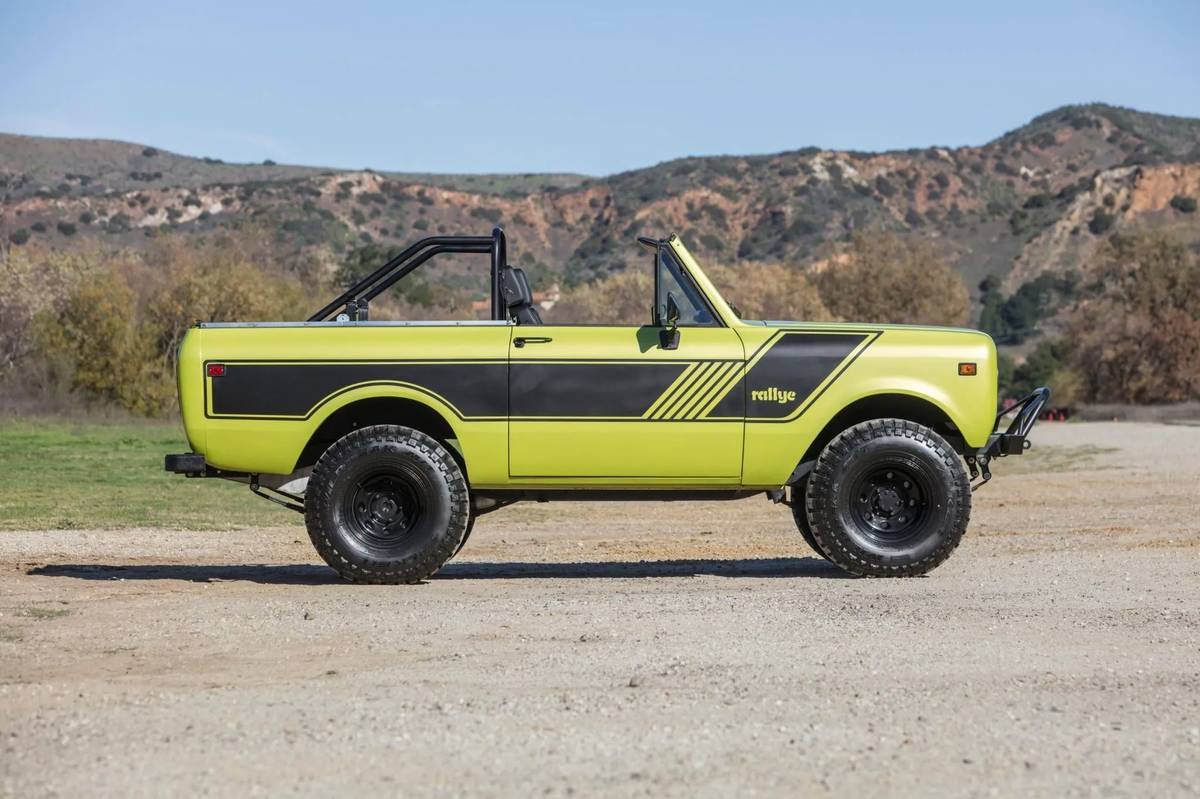 1973 international harvester scout ii restomod