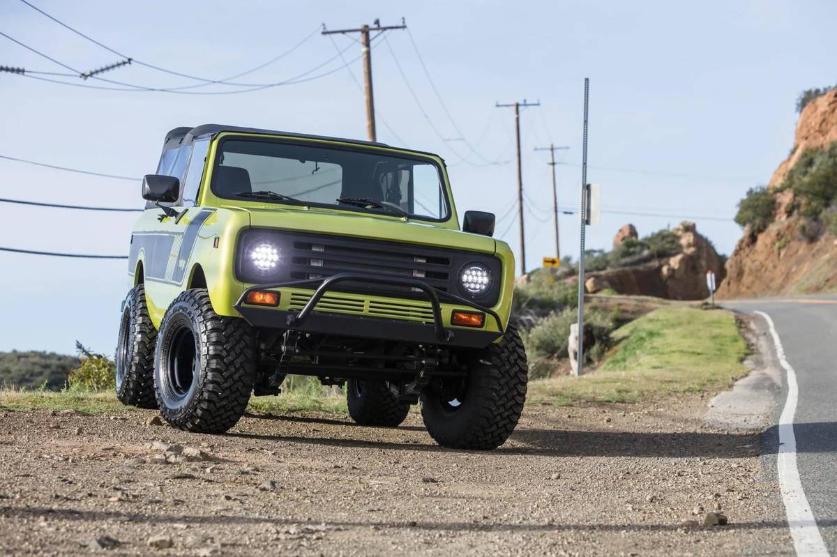 1973 international harvester scout ii restomod